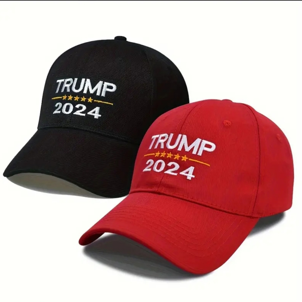 2Pcs New Trump 2024 Hats